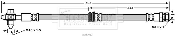 BORG & BECK Jarruletku BBH7912